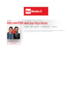 2021.03.24 RAI RADIO 2 – DECANTER